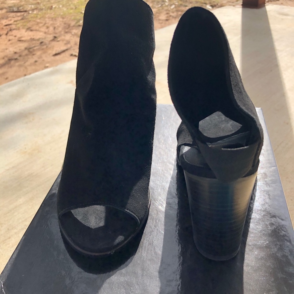 Frankie Segal, Italian High Open Heel Open Booties